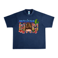 Navy mexican mom Urban Heavy Tee - Zillion Design Studio