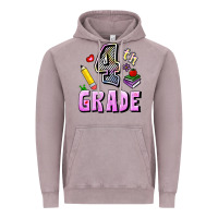 Vintage Zinc Fourth Grade Vintage Hoodie - RanaPortraitStore