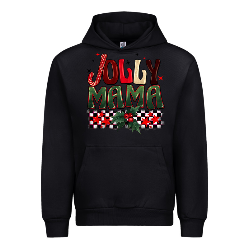 Christmas Jolly Mama Urban Hoodie by BarkalooDesign | Teevron