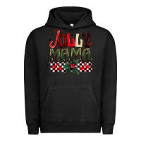 Pigment Black Christmas jolly mama Urban Hoodie - BarkalooDesign
