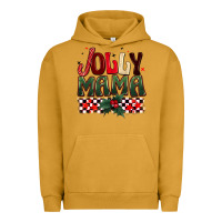 Pigment Peanut Butter Christmas jolly mama Urban Hoodie - BarkalooDesign