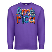 Purple america Premium Sweatshirt - MaliasSmallBusiness