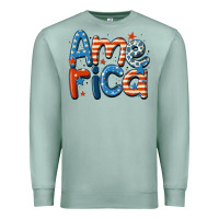 Seafoam america Premium Sweatshirt - MaliasSmallBusiness