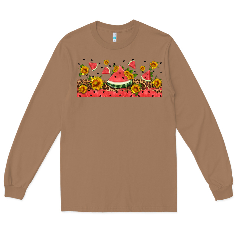 Watermelon Libbey Cup Long Sleeve Tee by HRA Design Shop | Teevron