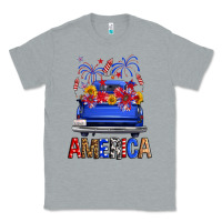 Western Fourth Of July America Truck Classic Tee | Teevron