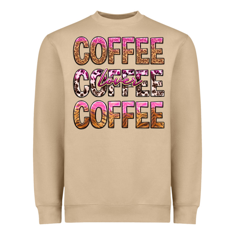 Coffee Coffee Coffee Lover Heavyweight Sweatshirt by texasbilliewilder | Teevron