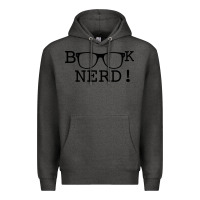 Charcoal Heather b k nerd Premium Hoodie - Bettercallsaul