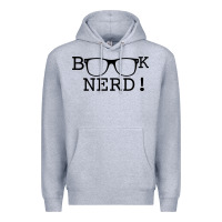 Heather Grey b k nerd Premium Hoodie - Bettercallsaul