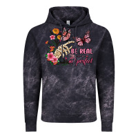Cloud Black be real not perfect Vintage Hoodie - JahusDesignShop