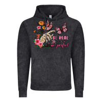 Vintage Black be real not perfect Vintage Hoodie - JahusDesignShop