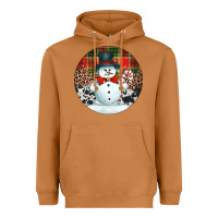 Meerkat western snowman christmas ornament Heavyweight Hoodie - Jasminsmagicworld