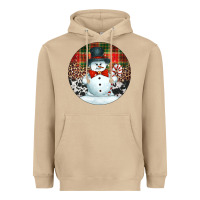 Mushroom western snowman christmas ornament Heavyweight Hoodie - Jasminsmagicworld