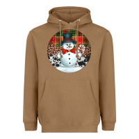 Toasted Coconut western snowman christmas ornament Heavyweight Hoodie - Jasminsmagicworld