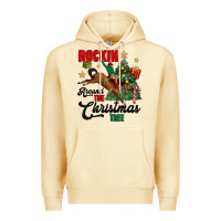 Pina Colada rockin around the christmas tree Premium Hoodie - MaliasSmallBusiness