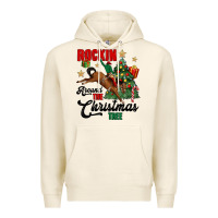Tofu rockin around the christmas tree Premium Hoodie - MaliasSmallBusiness