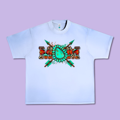Aztec Mom Urban Heavy Tee Designed By Zillion Design Studio