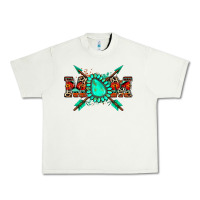Pistachio aztec mom Urban Heavy Tee - Zillion Design Studio