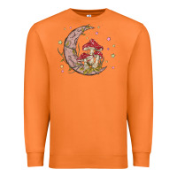 Carrot moon and mushrooms Premium Sweatshirt - MaliasSmallBusiness