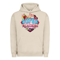 Pigment French Oak super teacher Urban Hoodie - BarkalooDesign