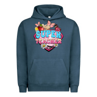 Pigment Midnight Navy super teacher Urban Hoodie - BarkalooDesign