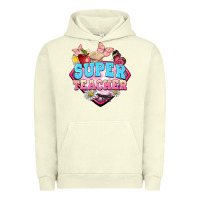 Pigment Pistachio super teacher Urban Hoodie - BarkalooDesign