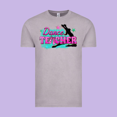 Dance Teacher Vintage Tee Designed By Texasbilliewilder