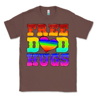 Chestnut lgbtq free dad hugs Classic Tee - HRA Design Shop