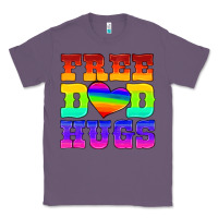 Lavender lgbtq free dad hugs Classic Tee - HRA Design Shop