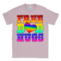 Lilac lgbtq free dad hugs Classic Tee - HRA Design Shop