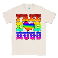 Natural lgbtq free dad hugs Classic Tee - HRA Design Shop