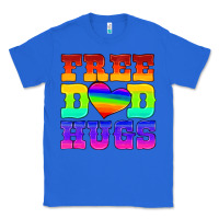 True Royal lgbtq free dad hugs Classic Tee - HRA Design Shop