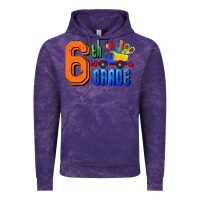 Cloud Purple Sixth Grade Vintage Hoodie - RanaPortraitStore