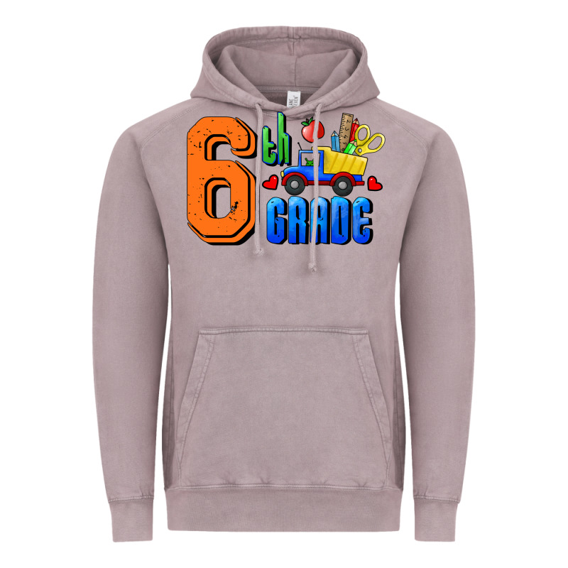 Sixth Grade Vintage Hoodie by RanaPortraitStore | Teevron