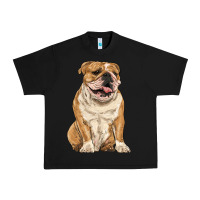 Black english bulldog Urban Heavy Tee - RanaPortraitStore