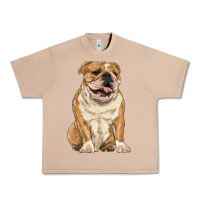 Burro english bulldog Urban Heavy Tee - RanaPortraitStore