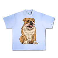 Grape Ice english bulldog Urban Heavy Tee - RanaPortraitStore