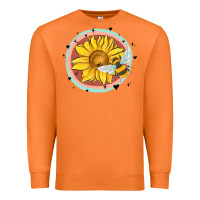 Carrot bee and sunflower Premium Sweatshirt - MaliasSmallBusiness