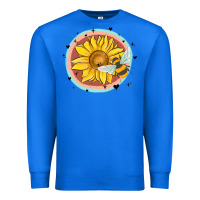 True Royal bee and sunflower Premium Sweatshirt - MaliasSmallBusiness