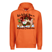 Carrot We whisk you a Merry Christmas Premium Hoodie - NancyCooperArtShop