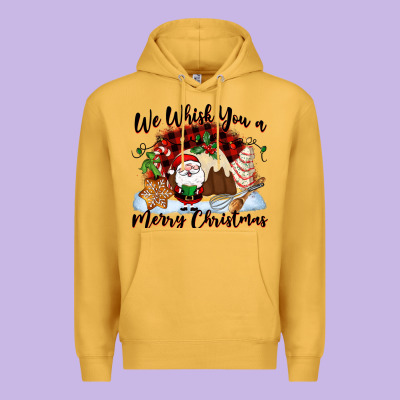 We Whisk You A Merry Christmas Premium Hoodie Designed By Nancycooperartshop