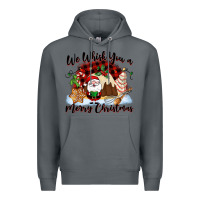 Rock We whisk you a Merry Christmas Premium Hoodie - NancyCooperArtShop