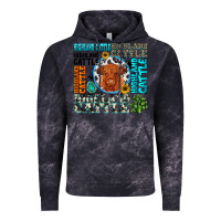 Cloud Black highland cattle Vintage Hoodie - texasbilliewilder