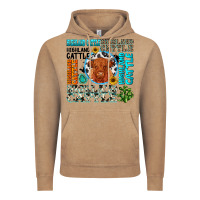 Vintage Coffee highland cattle Vintage Hoodie - texasbilliewilder
