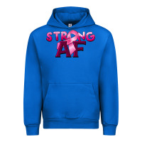 Cobalt strong af breast cancer Urban Hoodie - BarkalooDesign