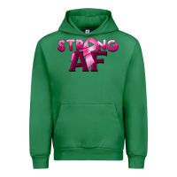 Emerald strong af breast cancer Urban Hoodie - BarkalooDesign