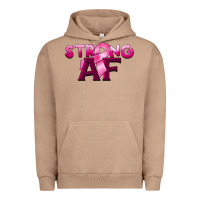 Pigment Burro strong af breast cancer Urban Hoodie - BarkalooDesign