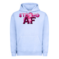 Pigment Grape Ice strong af breast cancer Urban Hoodie - BarkalooDesign