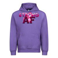 Tulip strong af breast cancer Urban Hoodie - BarkalooDesign