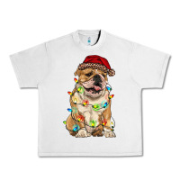 Lunar Rock christmas bulldog Urban Heavy Tee - RanaPortraitStore