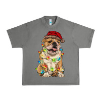 Tornado christmas bulldog Urban Heavy Tee - RanaPortraitStore